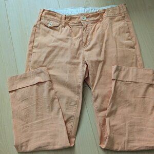 Anthropologie pinstripe cropped pants, 4